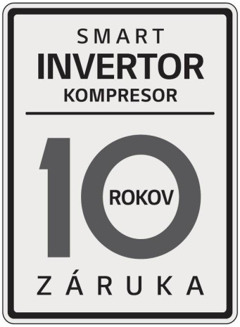 10-ročná záruka na kompresor