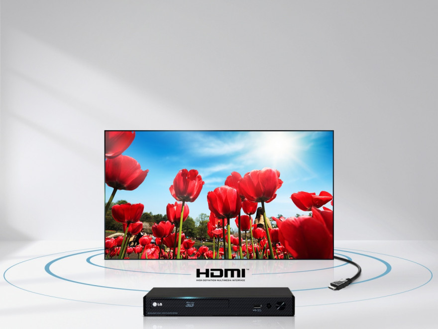 HDMI pro prvotriednu kvalitu zvuku a obrazu